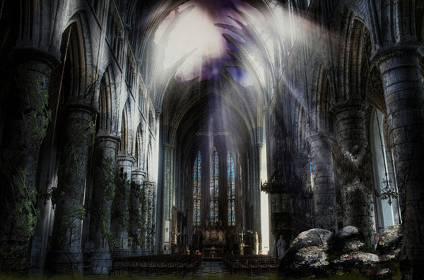 Dead Cathedral - Art by Metadragonart